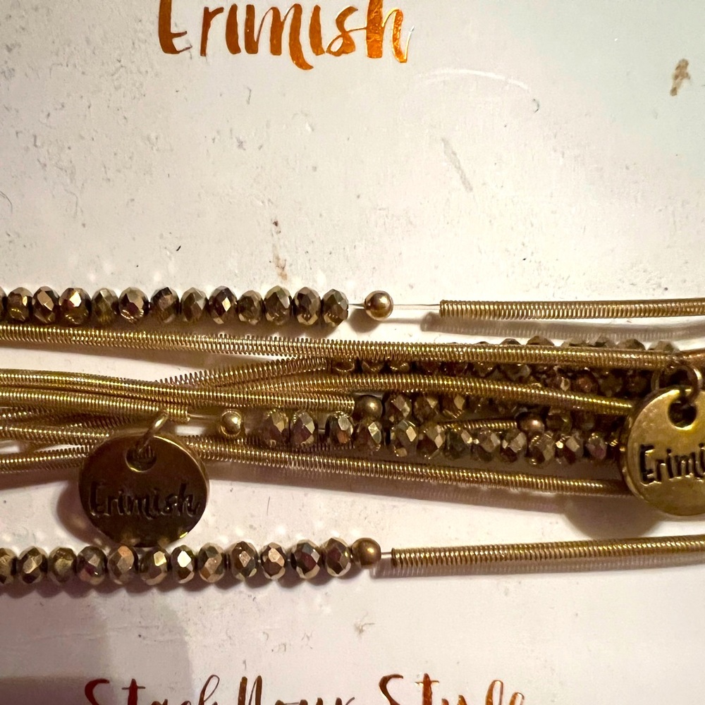 Ermish Gold Bracelet Stack